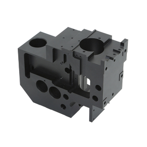 Motor Engine Part 5 Axis Cnc Machining Milling Drilling Aluminum Cylinder Block Part